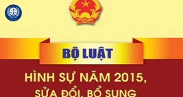 MỤC LỤC BỘ LUẬT HÌNH SỰ 2015